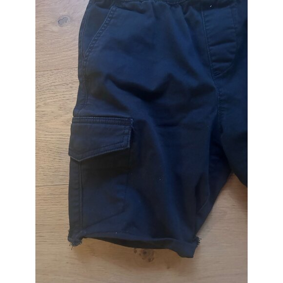 Hollister Shorts Men's XS Advanced Stretch Pull On Raw Hem Jogger 9 Black - Picture 4 of 9